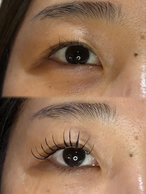 ＆Healthy 80本 フラットラッシュ (ブラウンカラー変更無料)