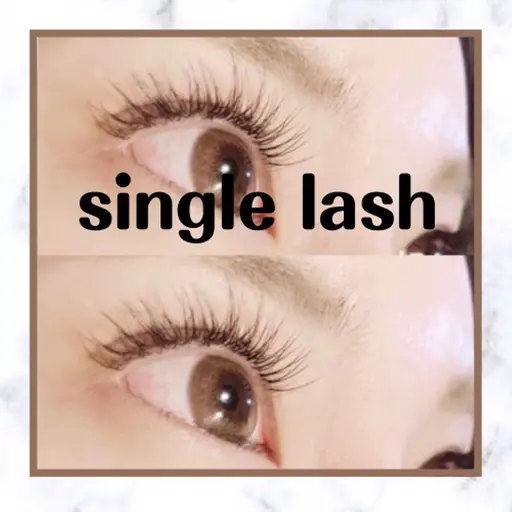 🌼選べる！フラットorシングルラッシュ〖120本 オフ込〗 ¥４０００