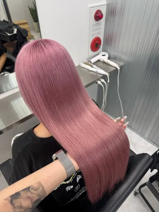 【人気no.1🎀❕】ダブルカラー🫧(ブリーチ+カラー)