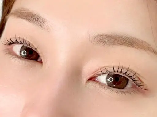 まつげパーマ上のみ