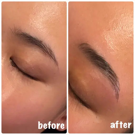 骨格似合わせ美眉🤍ハリウッドブロウ｜間引きあり🙆🏻‍♀️