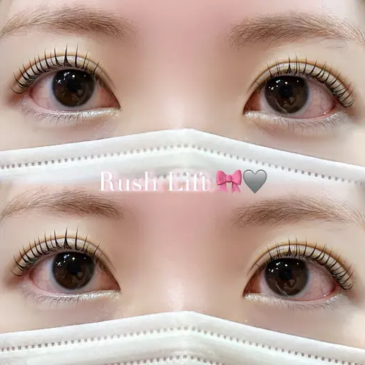 まつ毛パーマ《上のみ》トリートメント付き‧⊹˚.すっぴんでも盛れるお目元に🎀浦和／まつげパーマ／束感5130