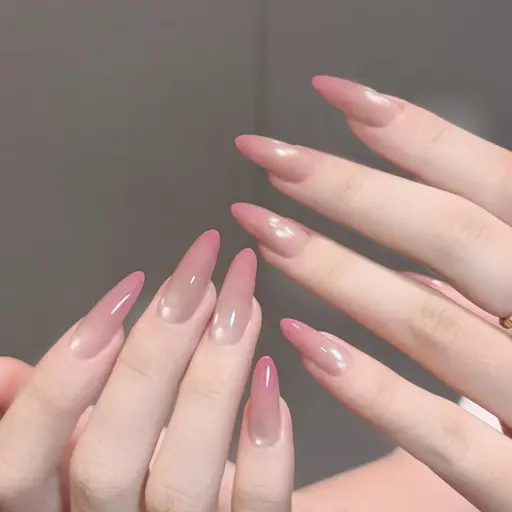 【5月限定】☘️☘️チップ長さだし10本+ぷるぷるカラーグラデーションネイル☘️☘️オフ+500円