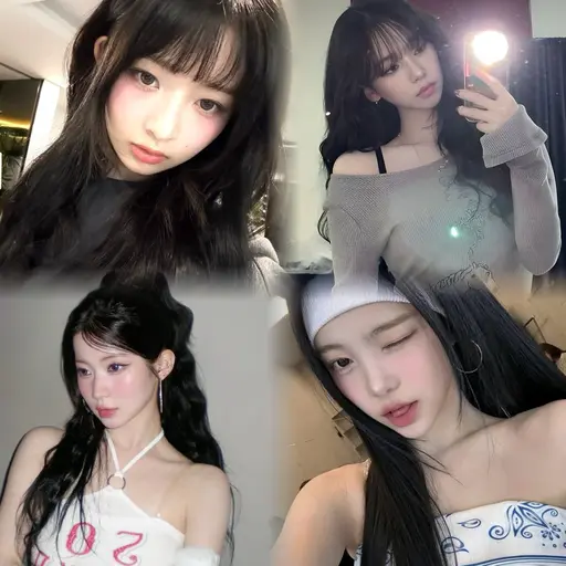 【艶のある暗髪✊🏻🩷】韓ドル風Color🎀