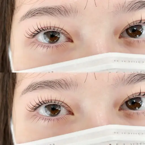 👀🧡似合わせまつげパーマ上のみ🧡美容液コーティング剤仕上げ （まつげ/パーマ）［亀戸/錦糸町］