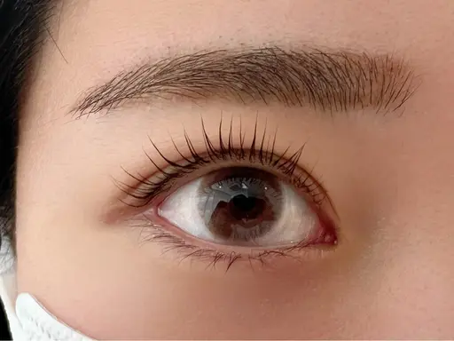 👁️まつげパーマモデル　¥500