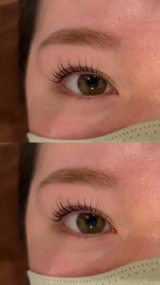 【オフ無し限定】無料まつ毛カールモデル（1時間メニュー）