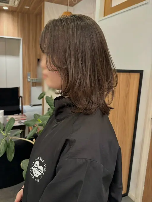 イルミナメッシュワンカラー🥣　ブリーチなしでほんのり明るく/根本が伸びても目立たないカラー　【平日20時土日19時】