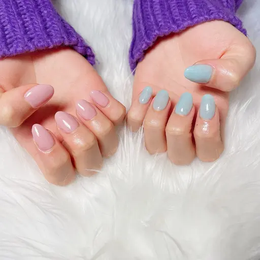 新規様❣️自爪を伸ばしたい方❣️ワンカラー❣️グラデーション😄オフなし✨️パラジェル