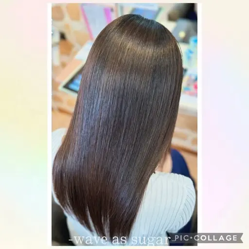 【ミニモ学割U24歳 限定】カット+カラー+トリートメント　胸下+1100円