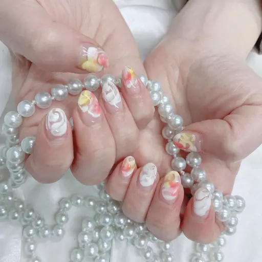 【オフ無料🎀ケア込み】持ちこみニュアンスデザイン(ミラー、マグネット、フラッシュカラー🉑)