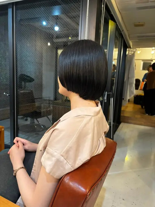 ショートカットモデルクイックトリートメント付き🤍