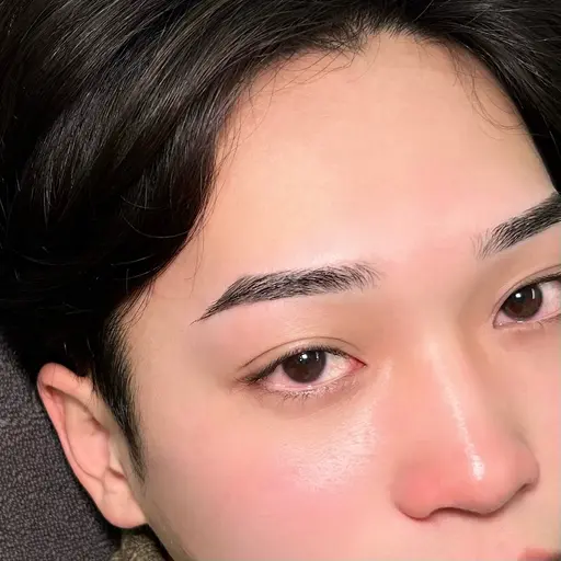 ※Jr.スタイリストが担当※《練習モデル様メニュー》メンズ眉毛ワックス+パーマ✨（毛抜き、カット込み）✨