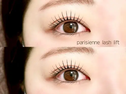 【 4月平日限定🌸人気No.1️⃣】パリジェンヌ(上)・コーティング仕上げ&sh付❤︎※ご新規限定❸回目まで利用可◎