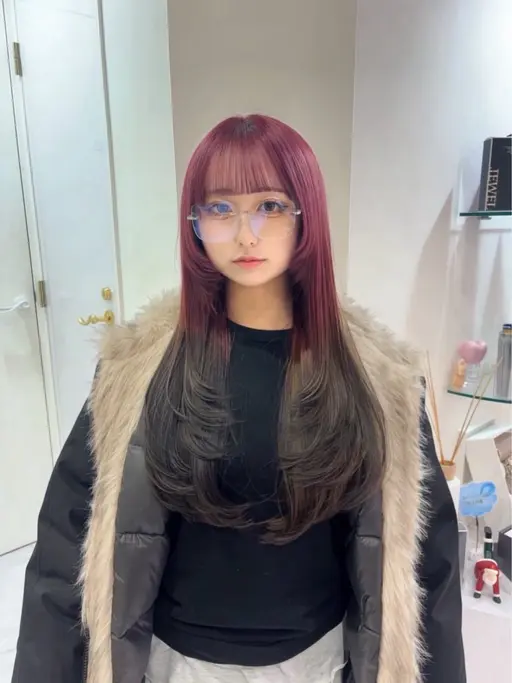 【 🤍ボブ〜ロング U25限定🤍 】カット+カラーモデル⋆. 𐙚 ˚