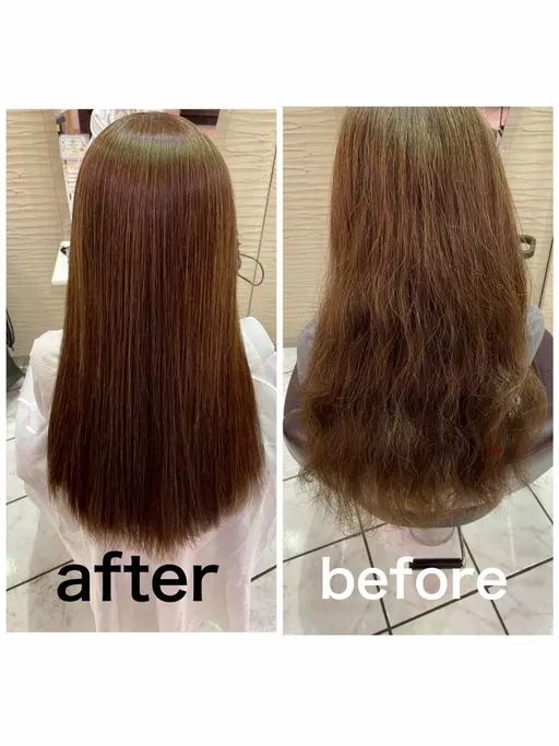 全体カット💇‍♀️➕美髪ストレート✨➕2Stepコタトリートメント🌟