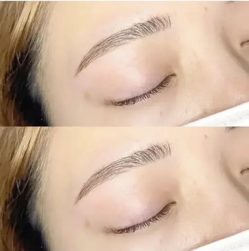 練習モデル様🌷眉毛WAX脱毛【カット+間引き付き】✨