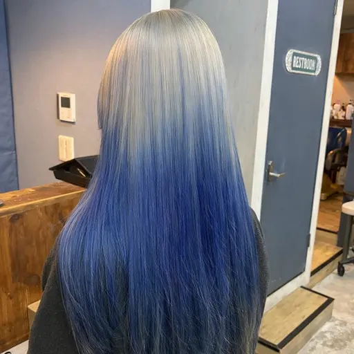 🪄✩毛先カット✄➕🤍ブリーチありWカラー🤍➕トリートメント☁︎·̩͙︎ ︎︎︎︎︎☁️ 𓂃𓈒𓏸໒꒱