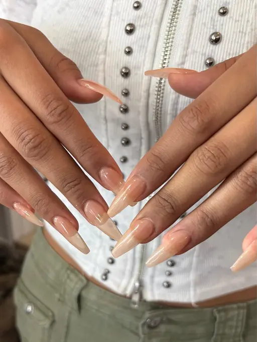 『本日4/20【ワンカラー、ラメグラ🎀】ハンドジェルネイル🌟(オフあり※亀裂直し、長さだし不可)』