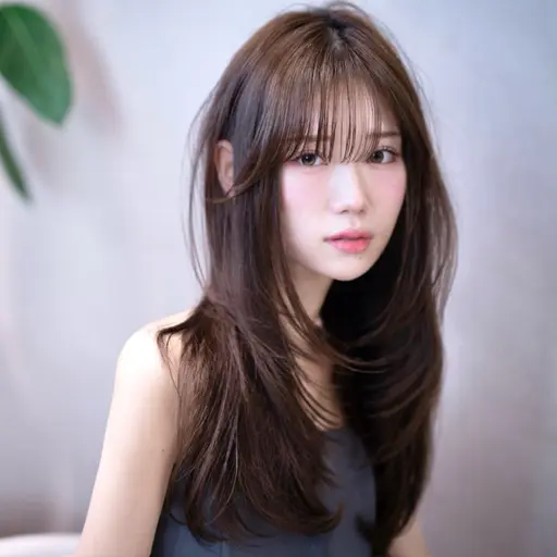 【🌟1日3名限定🌟】似合わせカット+透明感カラー🌈+艶トリートメント🫧ロング料金なし❗️髪質改善/レイヤー/ボブ