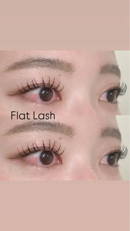 オフ込【フラットラッシュ】ミニマムデザインコース(100本)¥3,980