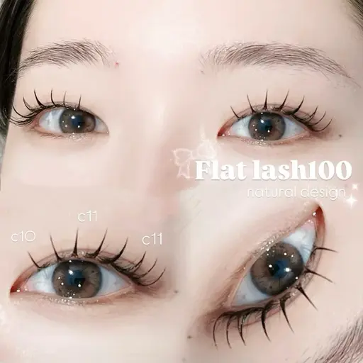 フラットラッシュ80~120本⭐️オフ無し⭐️【5月限定❕🌀】(所要時間90分です。)