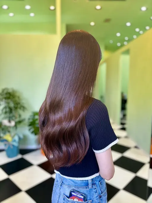 似合わせカット+カラー+オーダーメイド3stepトリートメント+ナノバブル