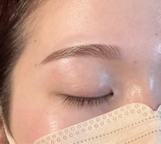 🕯アイブロウ【黄金比測定/オーガニックカラー/眉毛wax脱毛/眉メイク】