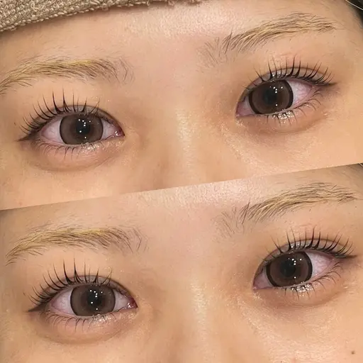 【レッスンテストモデル様募集‼️（オフなしのみ）】上下まつ毛パーマ👀🎀⚠️補足説明、注意事項必読⚠️