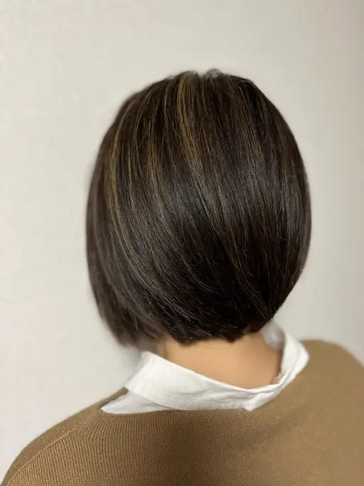 白髪染めカラー＋ナノバブル✨