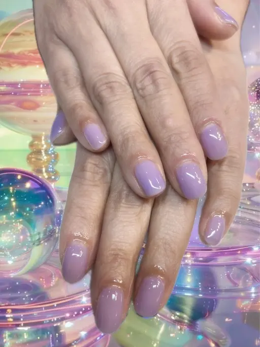 【モデル募集】ナチュラルシアーワンカラー✨💜(オフ込み)