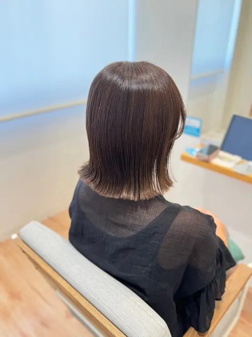 【＊平日限定＊】🫧艶カラー＋7step極上トリートメント＋プチアロマスパ🫧