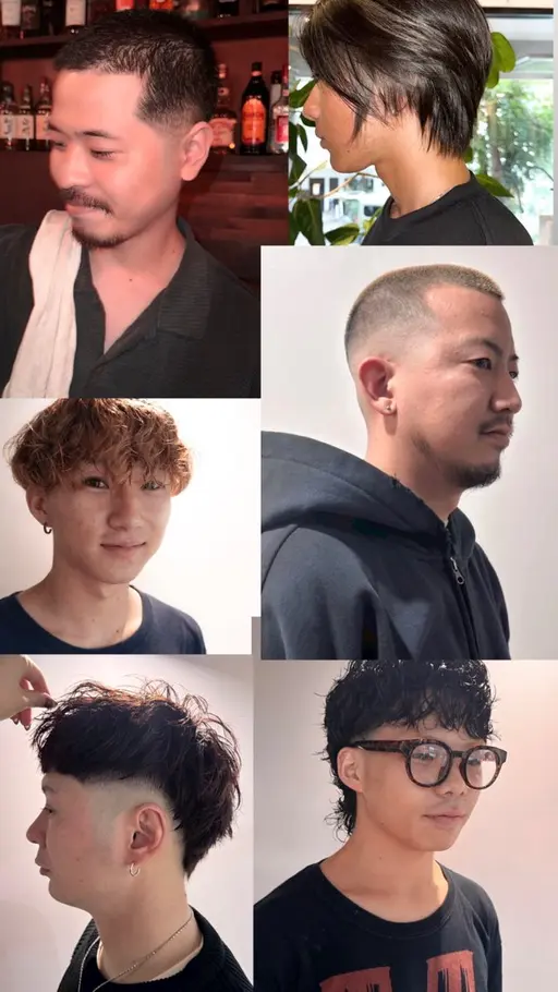 【men's限定】メンズカット＋5分ヘッドスパ / 余裕ある大人ヘア★