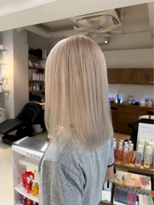 【平日限定】✨ブリーチ+💫ワンカラー+ReFaファインバブル🫧シャンプー🧴+ブロー💨