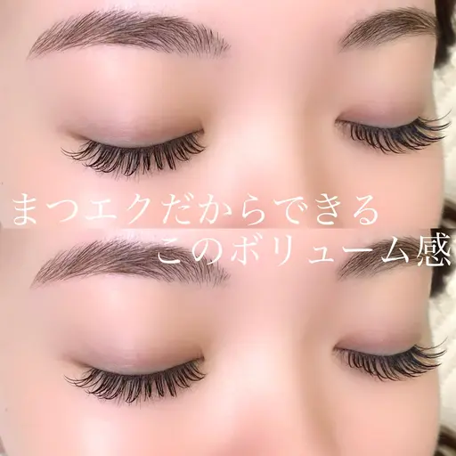 密度・濃さ重視の方におすすめ🩶ボリュームラッシュ80束✧︎*。(付け足しNG)