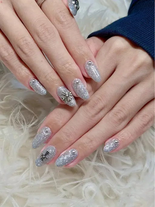 10本長さだしワンカラー💗パーツ追加可能💎✨