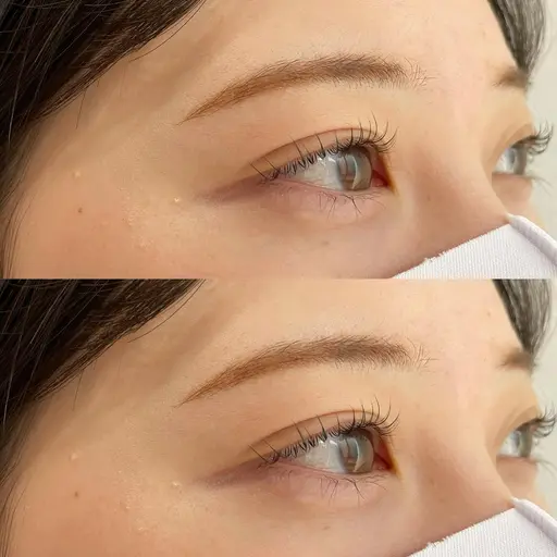 上まつげパーマ(無料モデル)