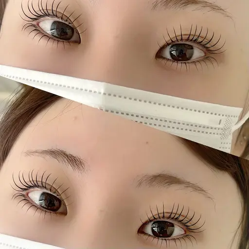 ミニモ限定モデル様価格🤍韓国アイドル風束感まつげパーマ上🇰🇷💕✨［西船橋/立ち上げ/まつぱ］