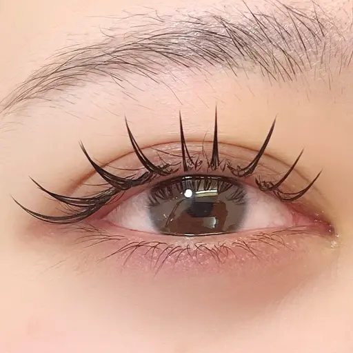 ❤️🔥4月限定価格❤️🔥【新規】🌺フラットラッシュ120本🌺 《オフ無料》コーティング束仕上げ付き