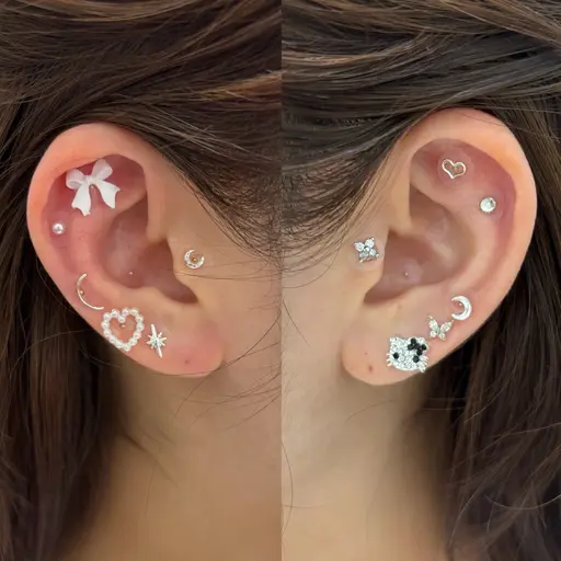 耳ツボJewelry 👂🏻💎(5〜6粒)