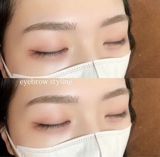 【全員】黄金比アイブロウワックス×眉毛カット／お仕上げメイク付き🪄