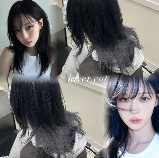 📍【人気メニュー】レイヤーカット🇰🇷