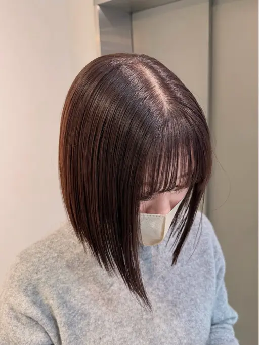似合わせカット➕ツヤ感潤いカラー➕インプライム2stepトリートメント🥣