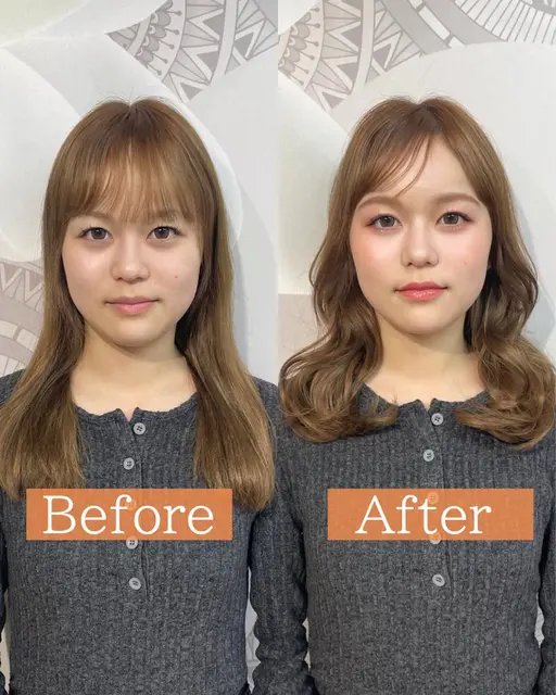 【早い者勝ち✨1日3名様限定】✨垢抜けたい方募集✨【似合わせヘアメイクモデル🧡】 ヘアセット付お出かけ前に🌸