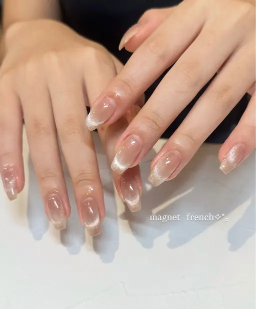 マグネットorフラッシュネイル🧲🌟オフあり、なし