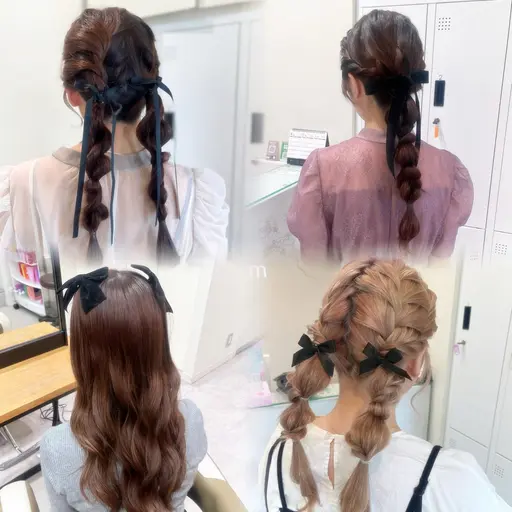 【🕊結婚式お呼ばれ簡単アレンジ💍】結婚式、パーティのお呼ばれに✨
