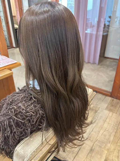 【✨️ 今だけ何度でも使える✨️】似合わせカット＋艶カラー＋卵殻膜TR