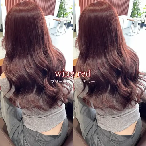 【超お得クーポン🎟】暖色カラー＋集中補修トリートメント🍒❤️