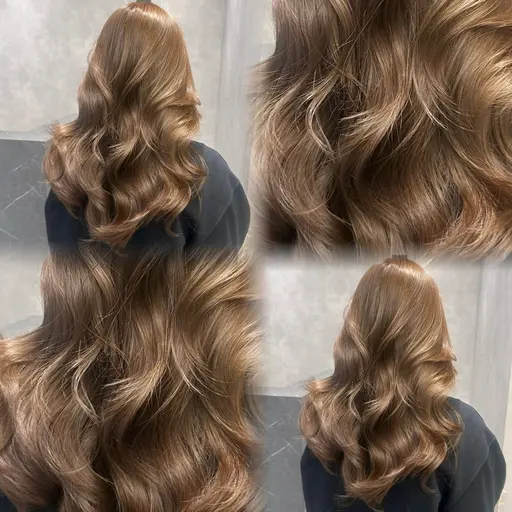 【🦋ミニモ学割🦋】学生様限定‼️ブリーチなしダブルカラー🐝🖤