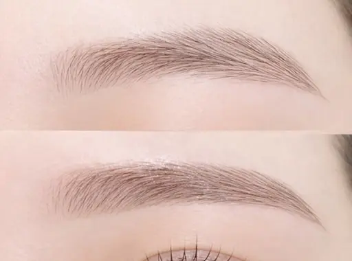 眉毛スタイリング